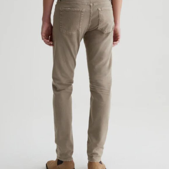 AG Adriano Goldschmied Jeans Mens 36x32 Tellis Modern Slim Fit Stretch Khaki - Picture 2 of 9